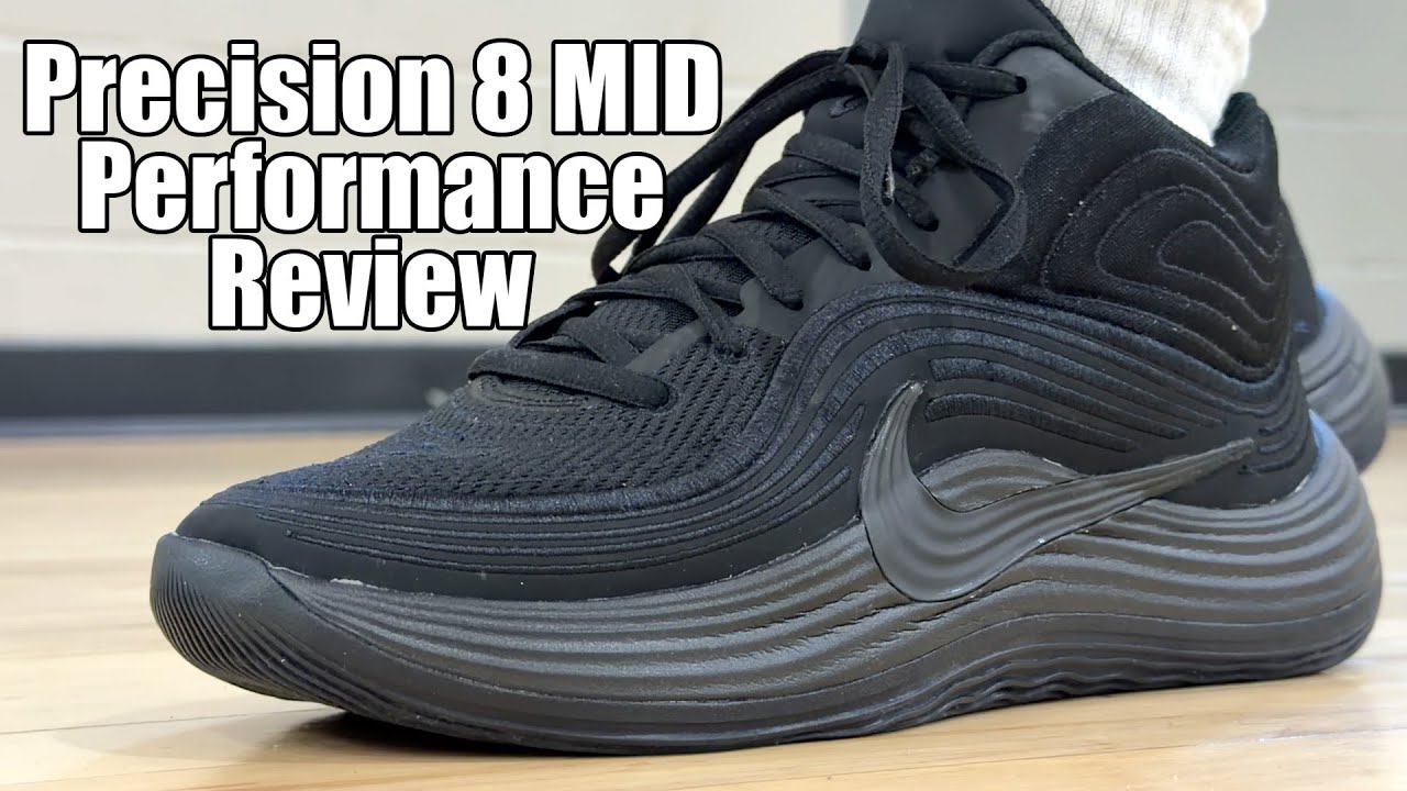 NIKE BASKETBALL BUDGET BEAST? NIKE PRECISION 8 MID PERFORMANCE REVIEW!