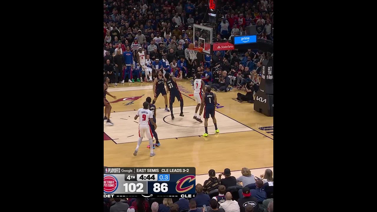 Game 6: 4th Quarter Top Plays | Pistons vs. Cavs #nba #pistons