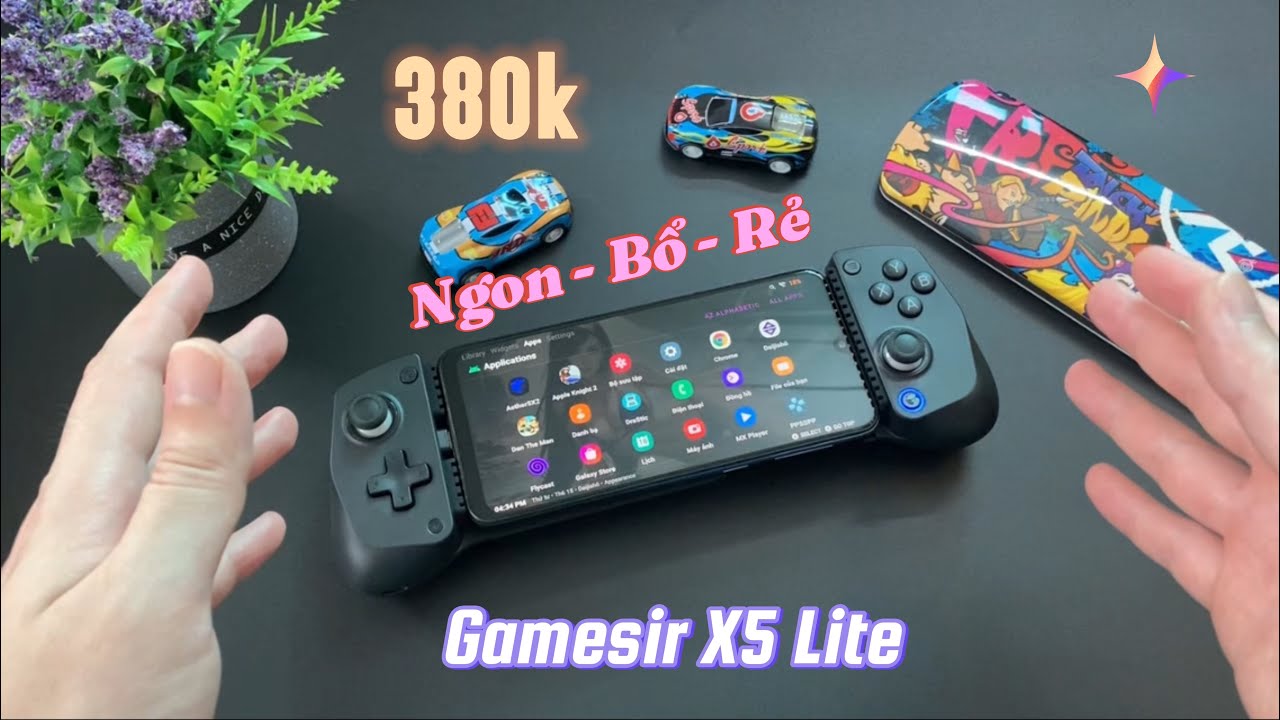 Giới thiệu tay cầm chơi hỗ trợ chơi game Gamesir X5 Lite . Ngon bổ rẻ !