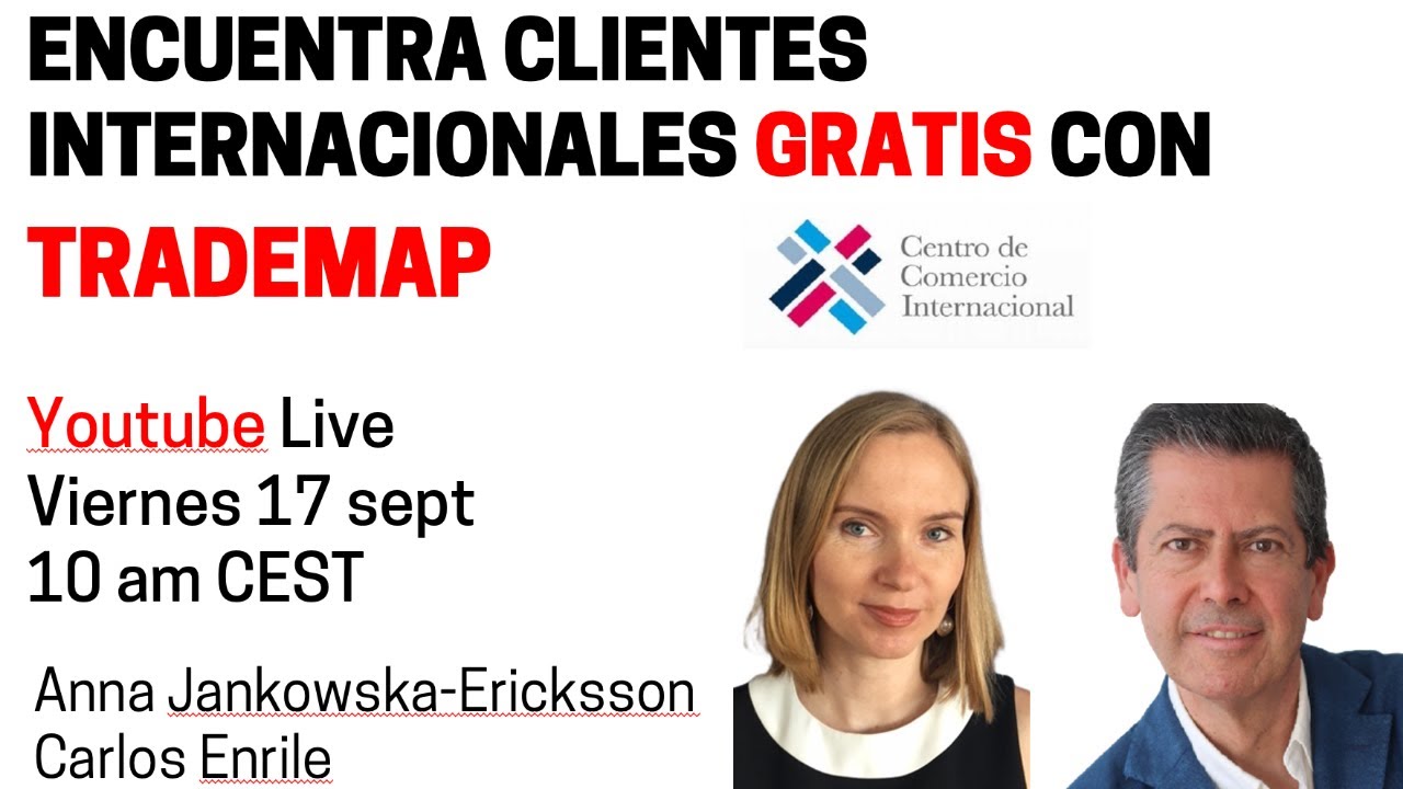 Encuentra clientes internacionales gratis con Trademap