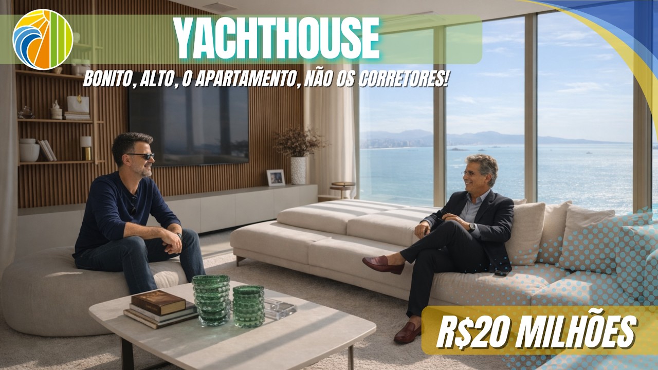 Yachthouse by Pinifarina, super mobiliado, abaixo da cobertura