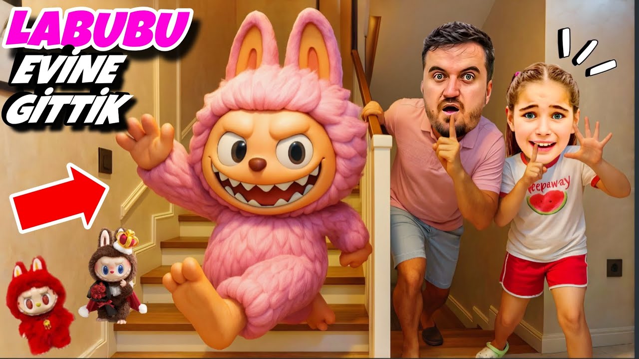 ELİF HIRSIZ DEV LABUBUNUN EVİNE BASKIN YAPTI ‼️