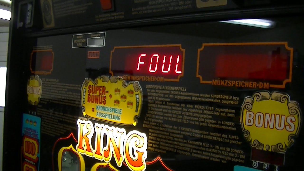 KB - Aufarbeitung Spielautomat Rototron King Teil 2/4