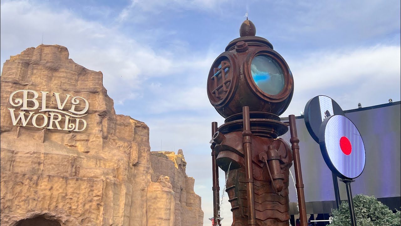 جولة في البوليفارد وورلد |موسم الرياض🎡🎢2022