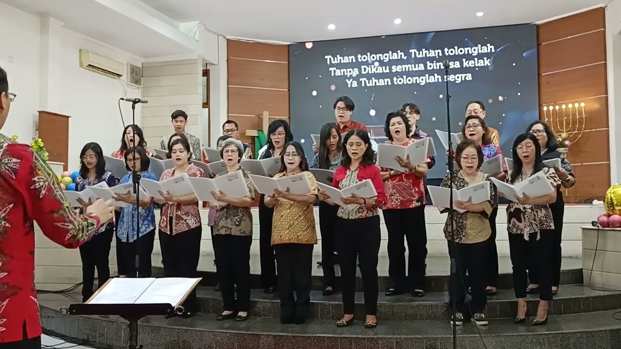 Gereja Bagai Bahtera HUT GKKA Banjarmasin ke-51.