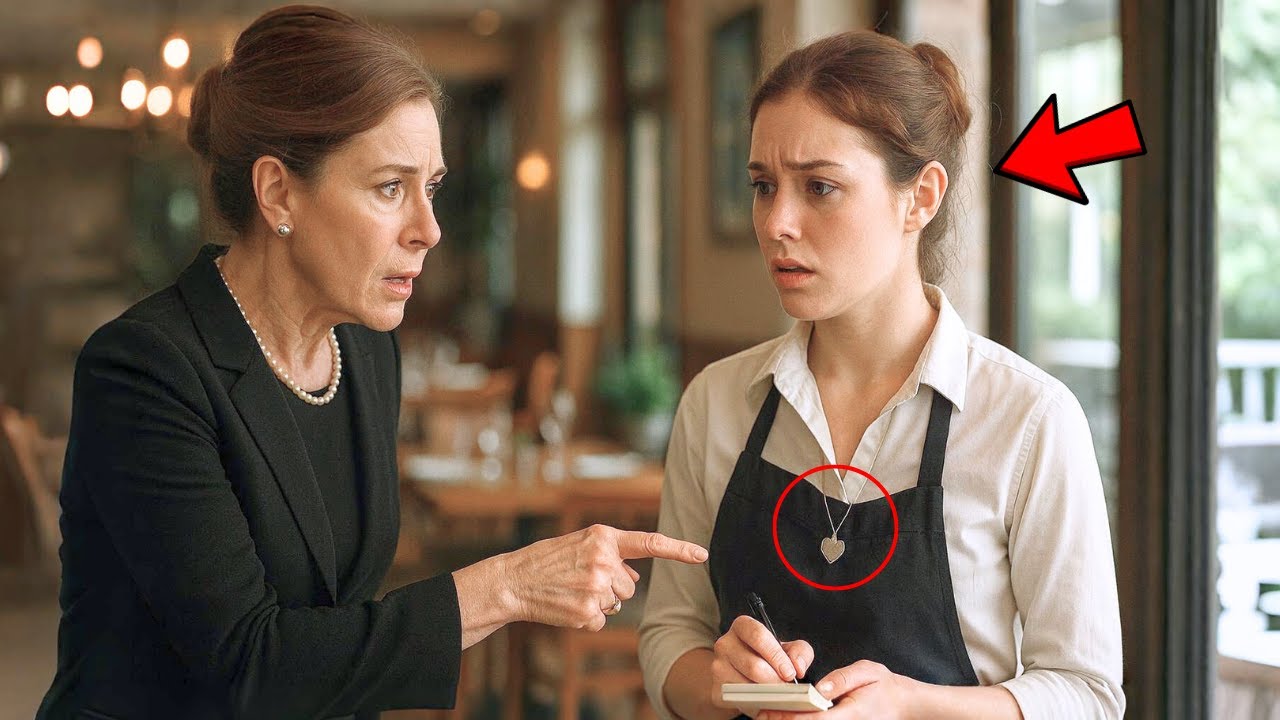 BILIONÁRIA DESCOBRE QUE SUA FILHA PERDIDA TRABALHA COMO GARÇONETE ATRAVÉS DE UM COLAR...
