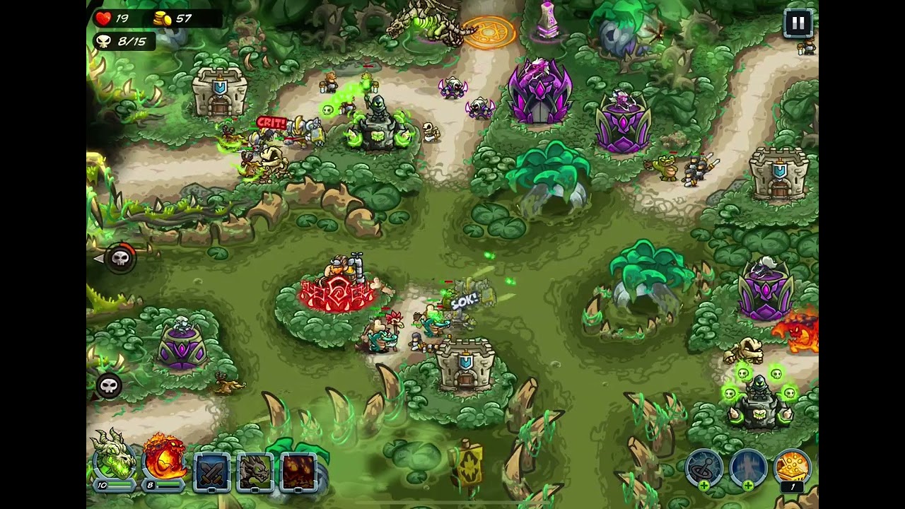 Kingdom Rush Alliance: Stage 21 The Sunken Ruins