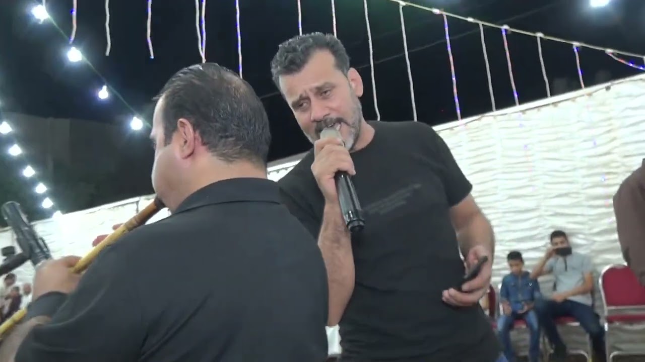 افراح ال حران عريسنا الغالي عبيده حران  الفنان مصطفى الحسينات   جزء الاول