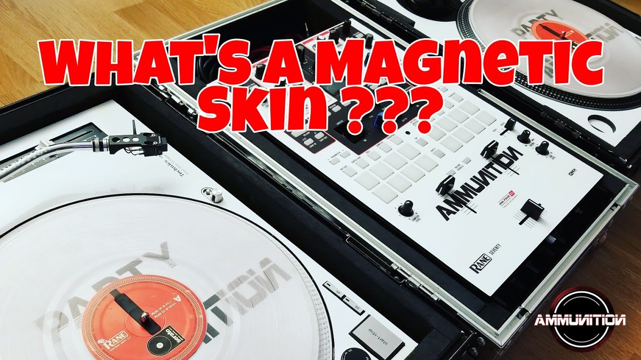NEED SKIN - Turntable and Mixer Magnetic Skins