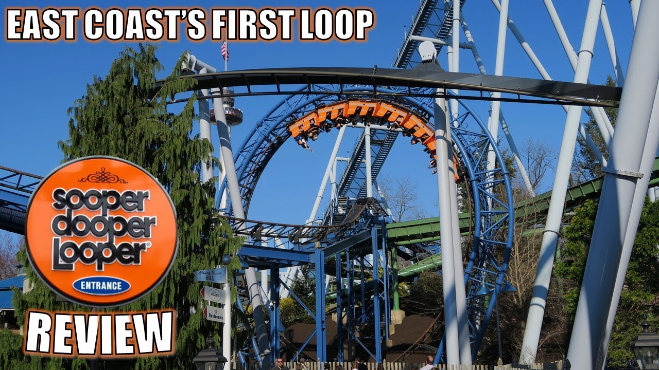 Sooperdooperlooper Review, Hersheypark Schwarzkopf Looping Coaster | East Coast's First Loop