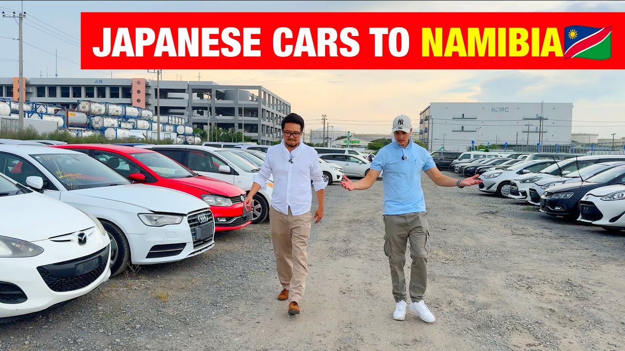 Jacob from NAMIBIA explores Autocom Japan | Top Used Cars Exporter