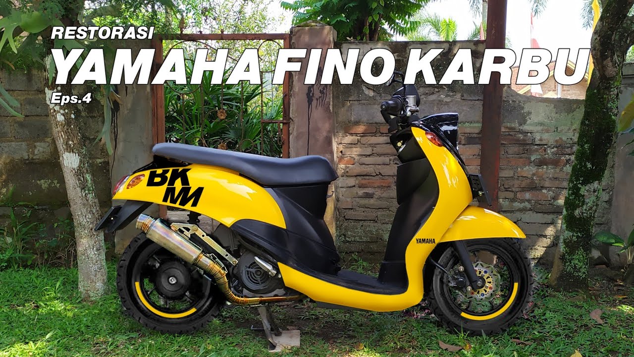 RESTORASI YAMAHA FINO KARBU Eps.4 // Part Printilan dan Lengkapin Baut Body