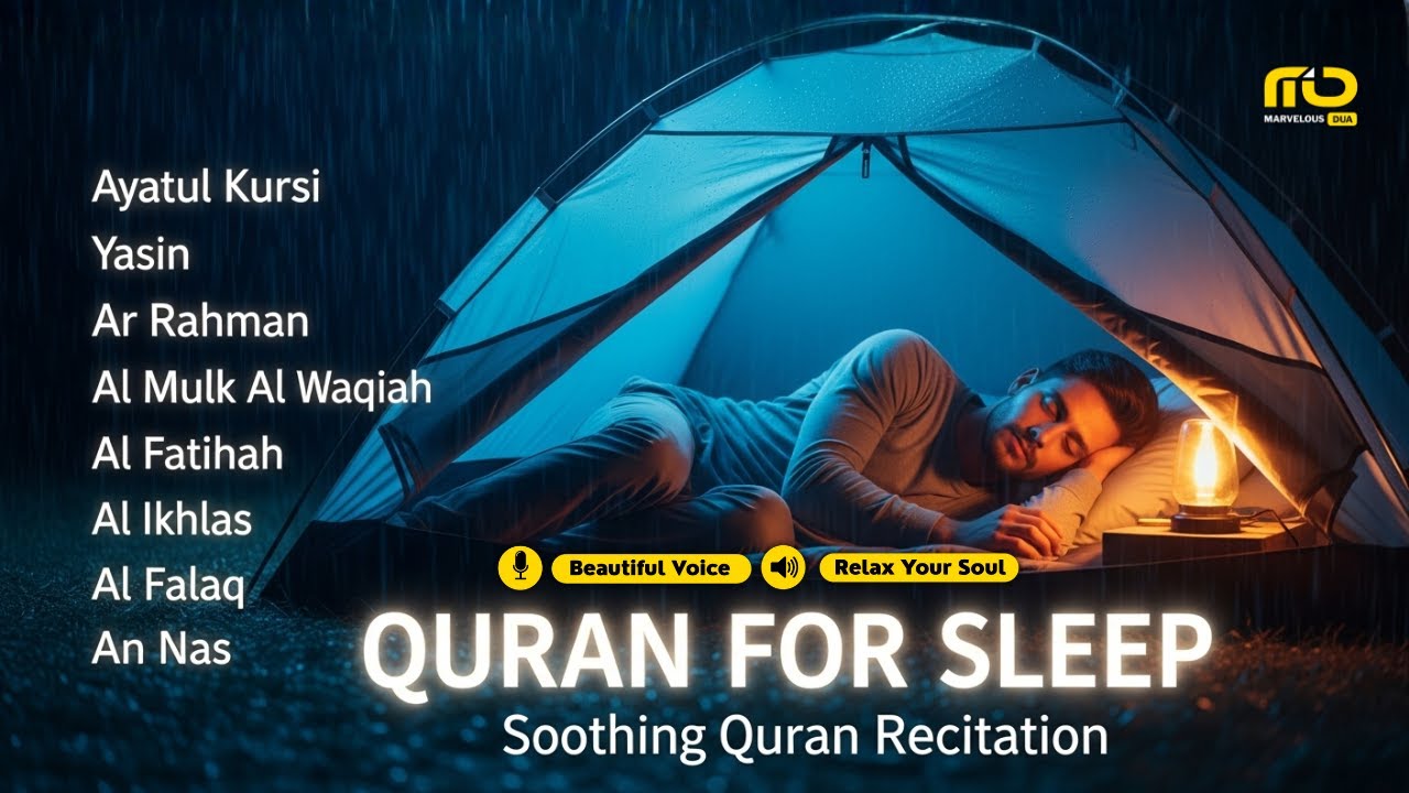 Best Every Night Quran Recitation ✦ Alfatiha, Ayat AlKursi, Yasin, Arrahman ✦ By Sheikh Alaa Aqel