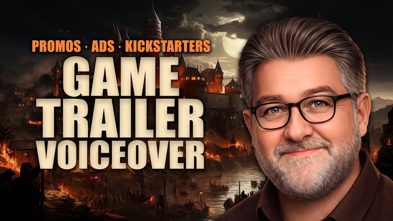 Game Trailer Voice Mega Demo | Cinematic • Epic • Dark • Heroic • AAA Style | Chuck Brown Voiceover