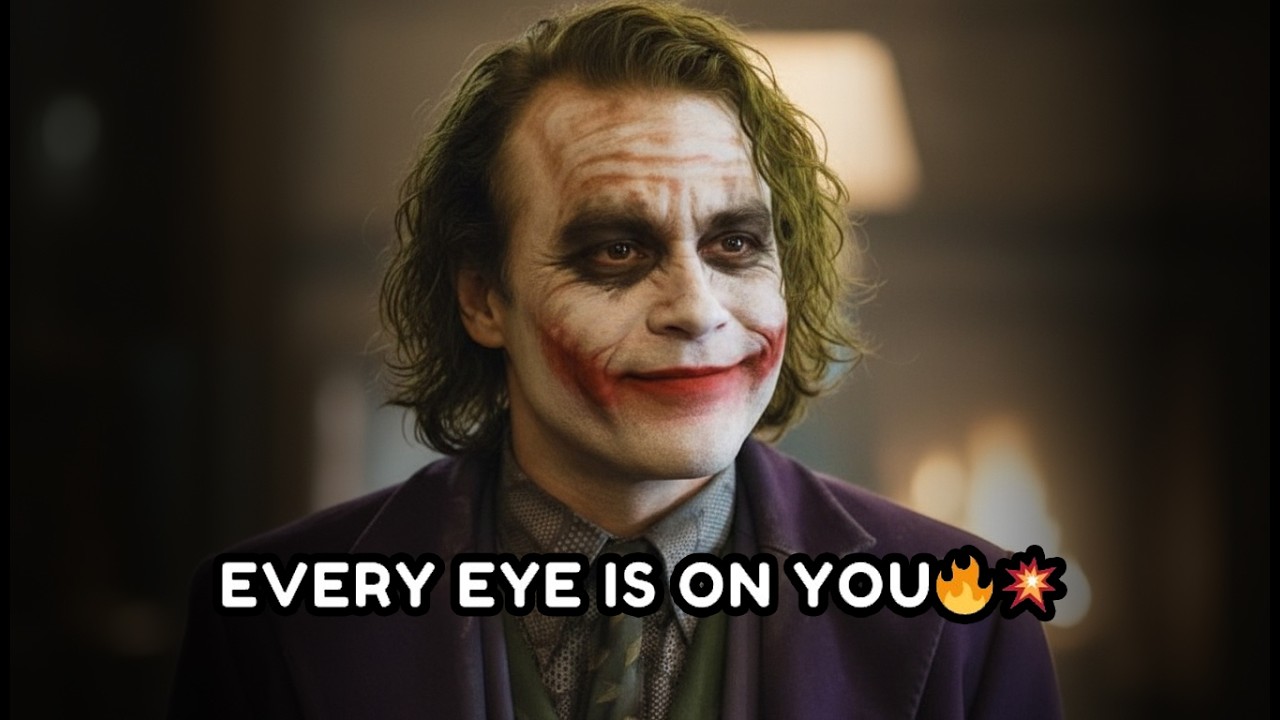 The Crowd Is Watching! And Every Single ONE Of Them Is FOLLOWINYOU!? JOKER SPEECH  ❤🎉❤🎉