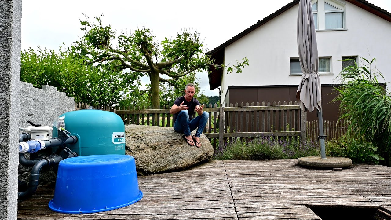 Modern Koi Blog #4644 - Lukas f&uuml;r die Koihaltung unbrauchbarer Sandfilter aus der Schwimmbadtechnik