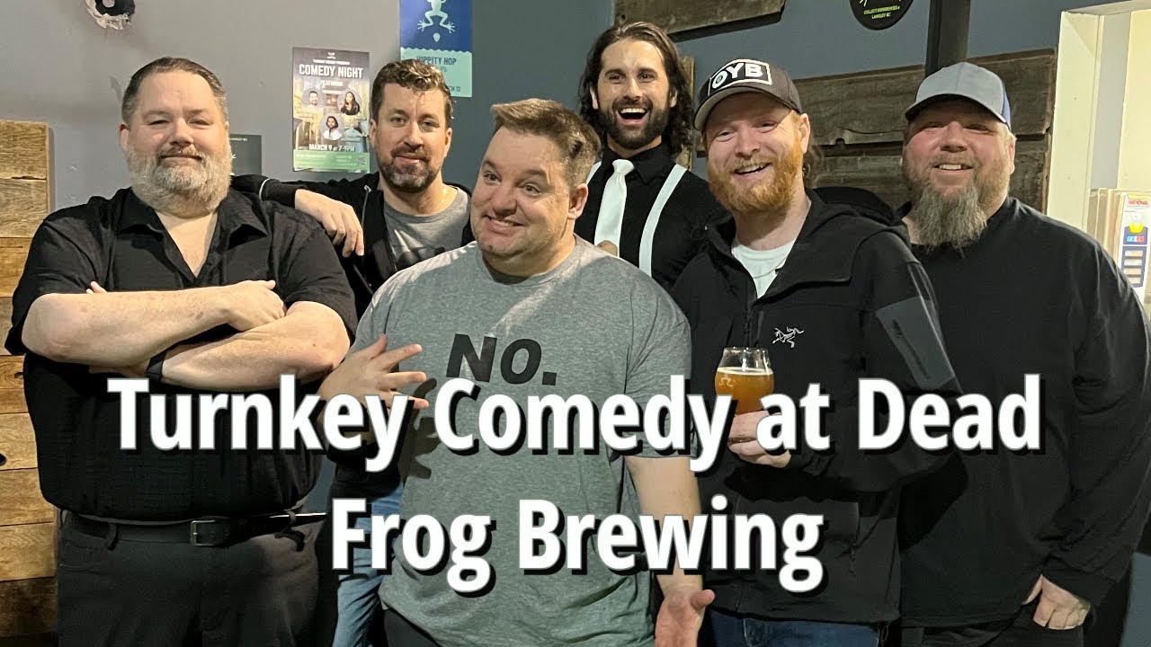 PBCTV visits Dead Frog Brewing for some Turnkey Comedy