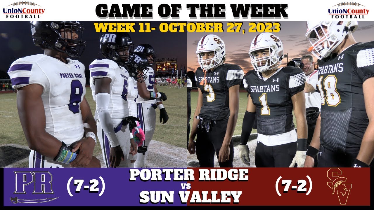 Porter Ridge vs Sun Valley | Pirates Defensive TDs Leads Way to 38-21 Win over Spartans