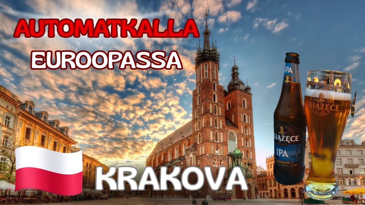 Krakova - Puola. Autoreissu euroopassa alkaa lähenemään loppua...