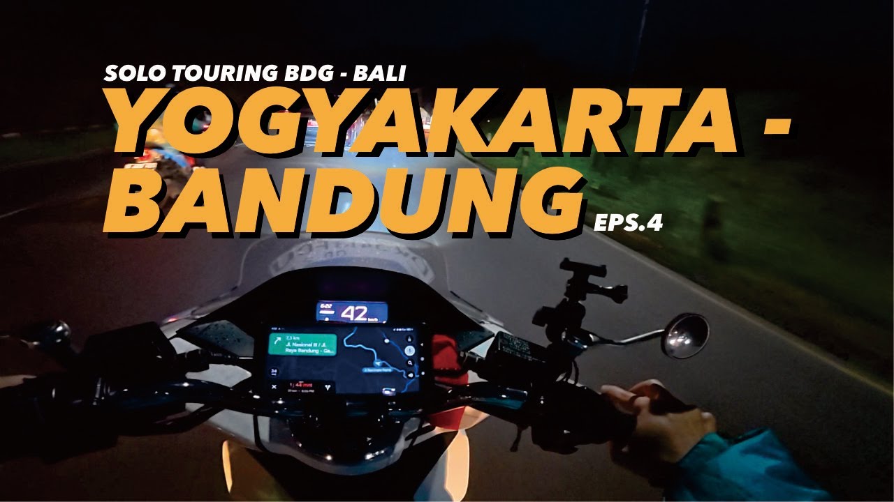 Eps.4 YOGYAKARTA Menuju BANDUNG | Solo Touring BALI - BDG | Honda Pcx 160