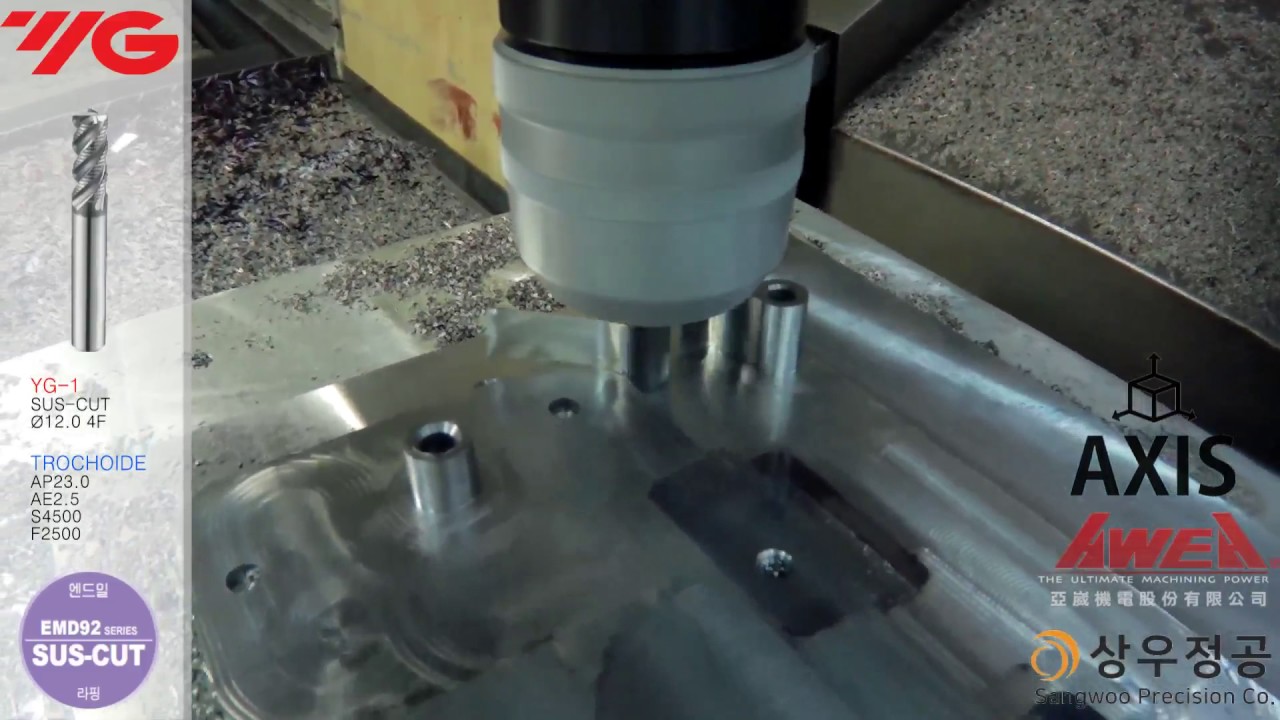 [YG1] 와이지원 SUS-CUT 4F ROUGH END MILL