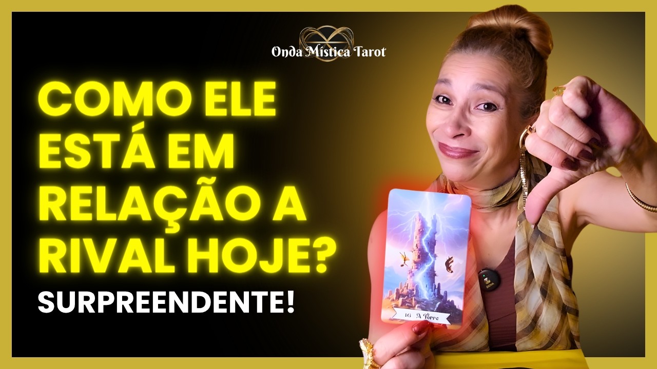 COMO ELE EST&Aacute; EM RELA&Ccedil;&Atilde;O A RIVAL HOJE? 
