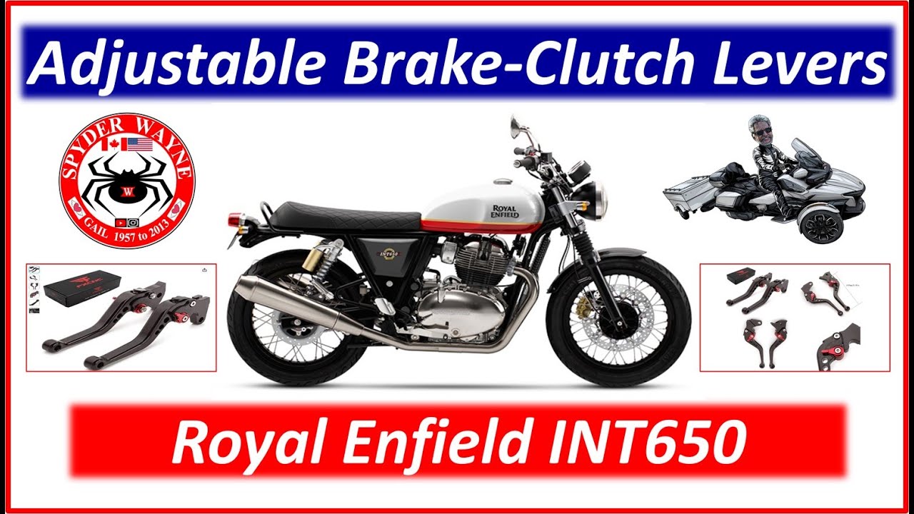 Royal Enfield INT650 - Adjustable Brake and Clutch Levers