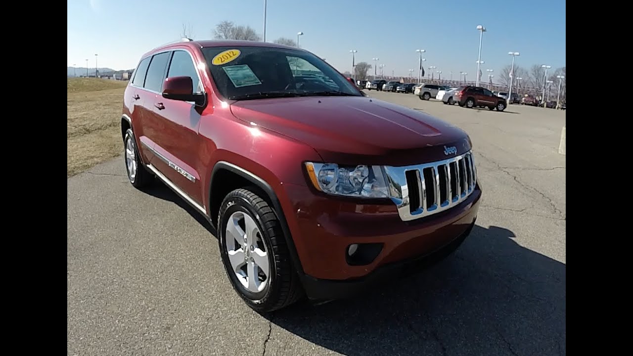 2012 Jeep Grand Cherokee Laredo Red | Martinsville, IN | Leather Seats | P10141