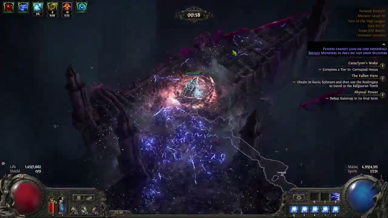 Path of Exile 2 T4 Xesht, 0.1 Cast Blink Temporalis Build Showcase