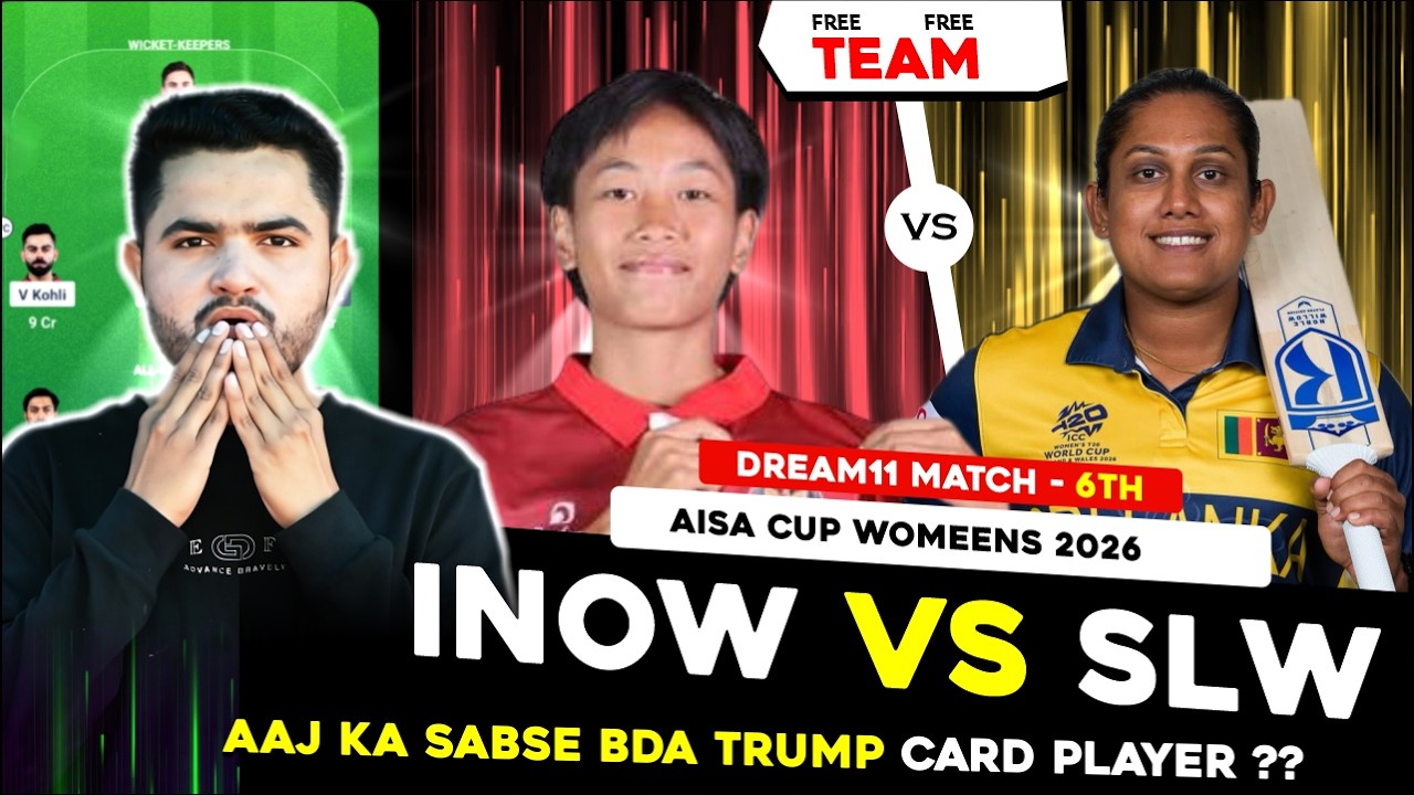 SL-W vs INA-W Dream11 Prediction | Sri Lanka Women vs Indonesia Women Today Match Prediction