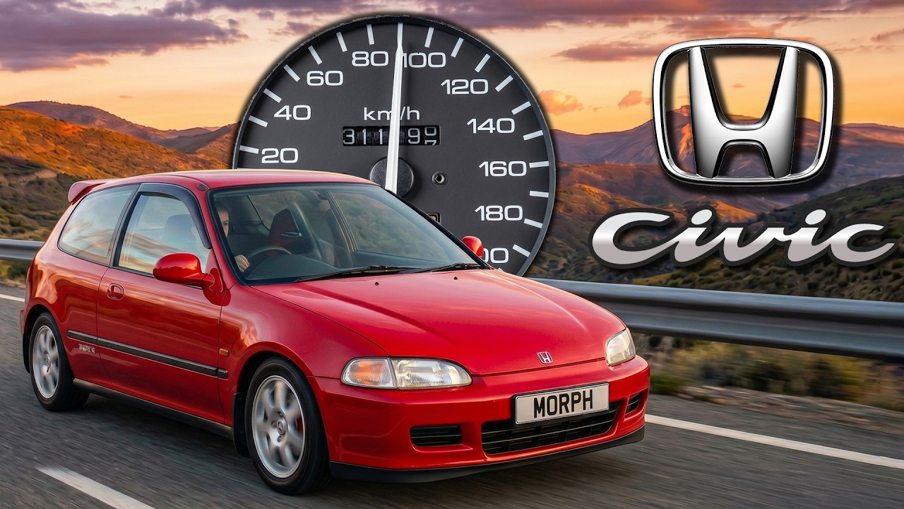 Honda Civic Mk5 Acceleration Battle | From 1.3 to 1.6i VTEC