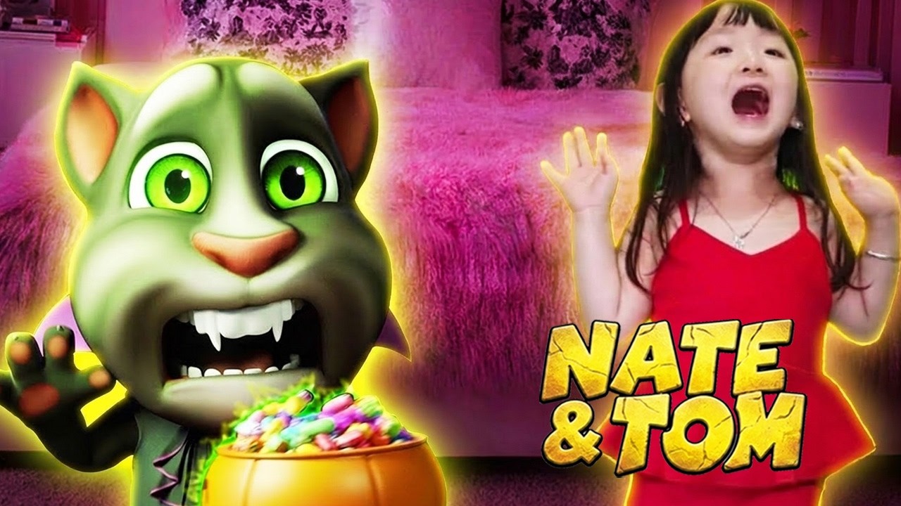 👹 Monster Under My Bed Story 👻 with Talking Tom and Friends in Real Life and more Kate stories