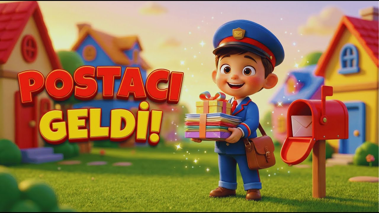 Bak Postacı Geliyor! 📮 | Neşeli Çocuk Şarkıları | Ege’nin Dünyası 🚲✨