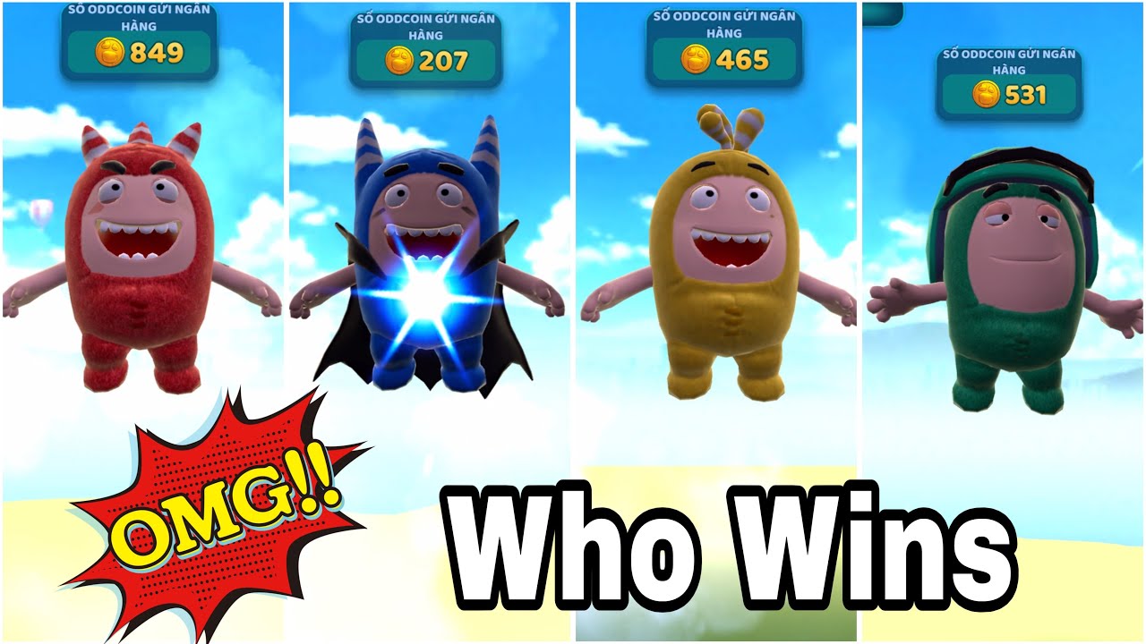 Oddbods Turbo Run – Fuse 🆚 Pogo ✅ Bubbles 🆚 Zee 🚀 Full Gameplay 🏆Who Do You Like Most?