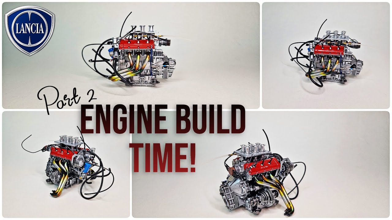 ENGINE BUILD TIME!  ASSEMBLING THE FERRARI V6 IN THE LANCIA STRATOS HF GR.4  ITALERI 1/12 (KIT 4714)