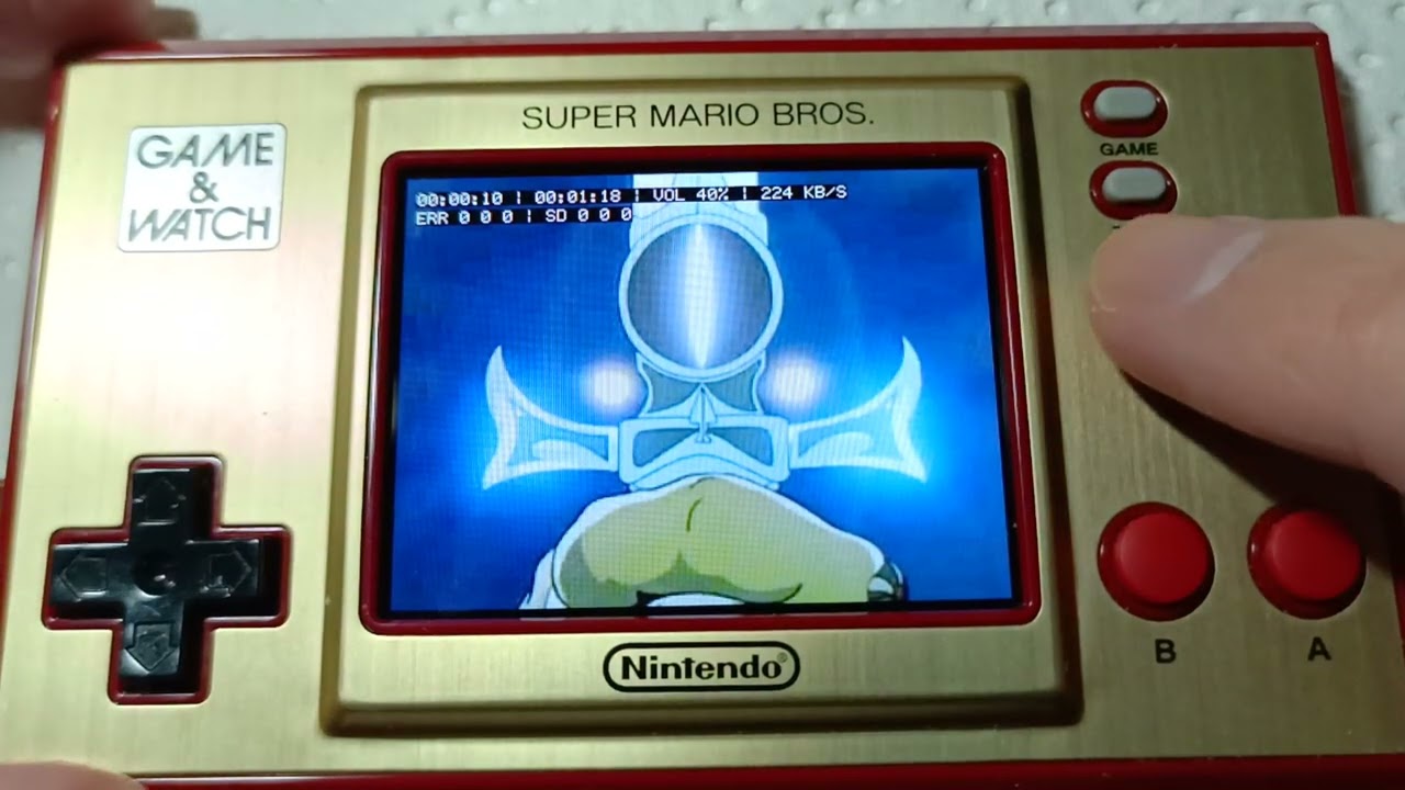 Game & Watch: Super Mario Bros. / WIP 42
