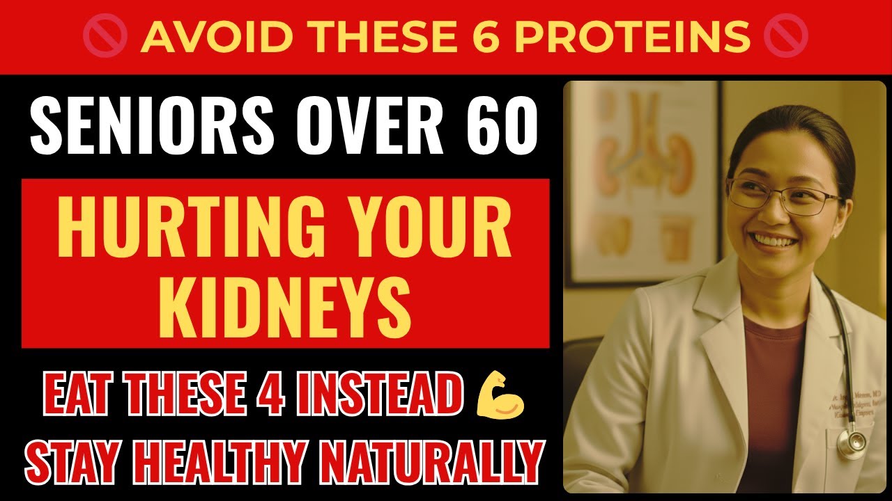 Seniors, Avoid These 6 Proteins That Damage Kidneys (+ 4 That Protect You)