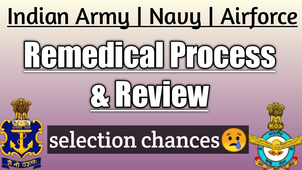 Army | Airforce | Navy Re-medical process & Review | SSB medical |