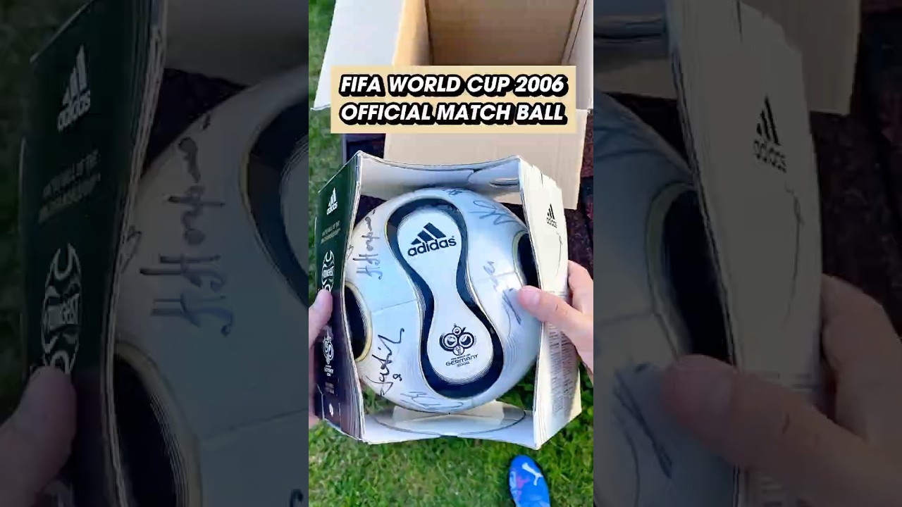 Teamgeist FIFA World Cup 2006 Official Match Ball #asmr #unboxing #football #soccer #fu&szlig;ball #футбол
