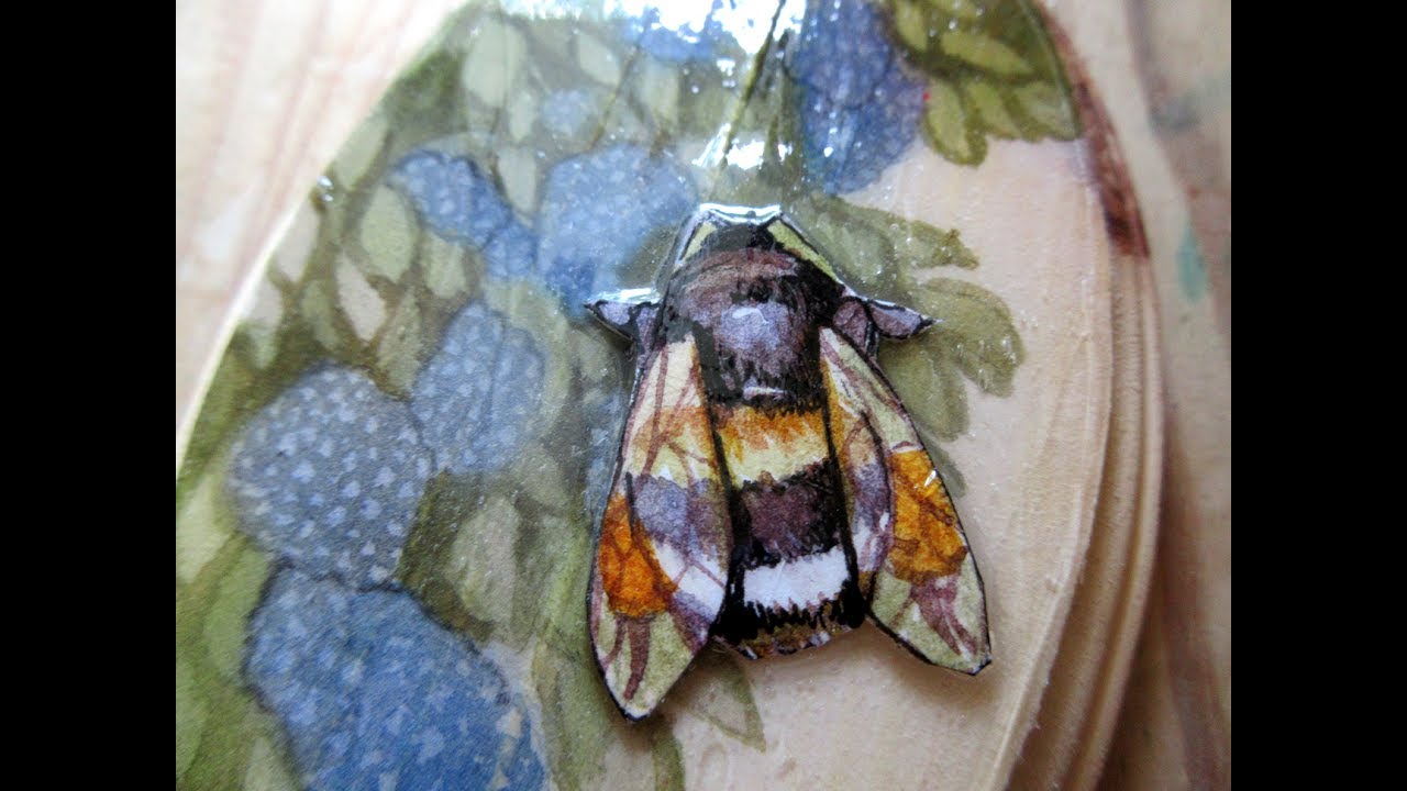 Transparent Watercolor Ground on Wood!