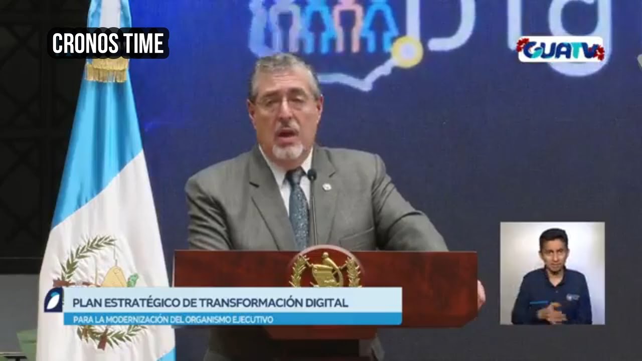 BERNARDO AR&Eacute;VALO PARTICIPA EN LA TRANSFORMACI&Oacute;N DIGITAL DEL ORGANISMO EJECUTIVO, GUATEMALA.