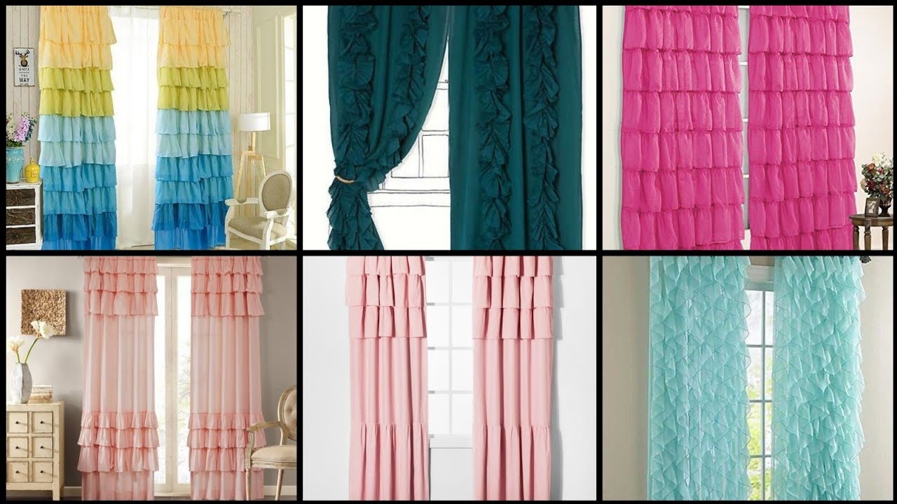 Ruffle Curtains Design / Stylish curtains design / #rufflecurtains #curtains #curtainstrend