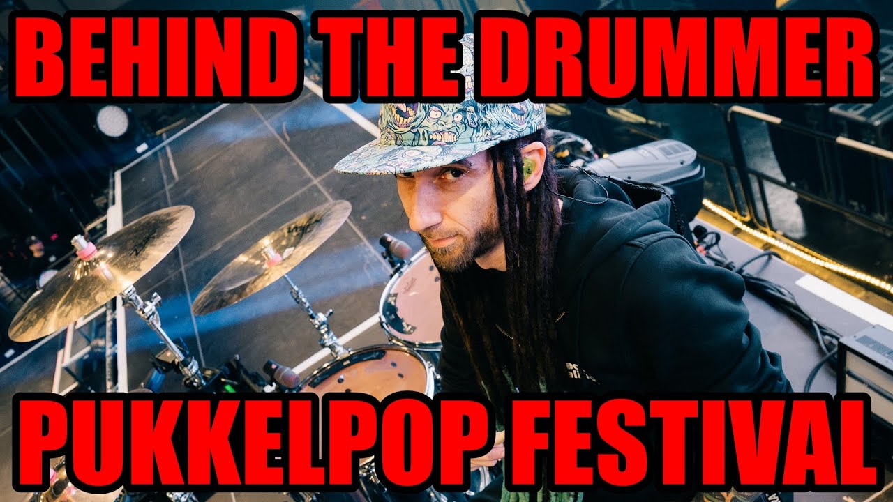 Behind the Drummer | Drumtech POV | Pukkelpop | Electric Callboy Europe Festivals 2024