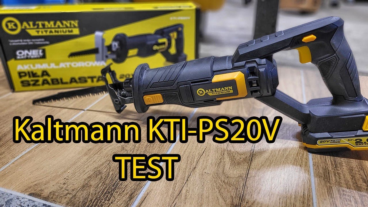 Pilarka Szablasta Kaltmann Titanium KTI-PS20V - TEST