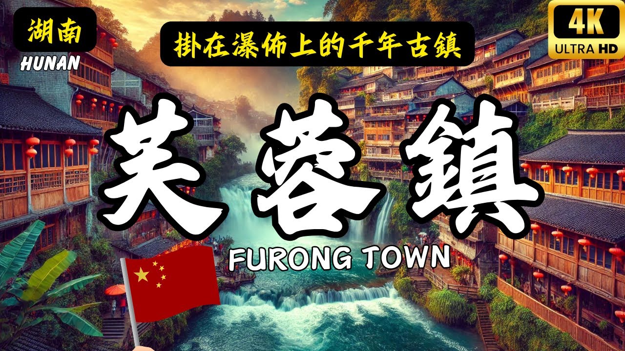 神秘湘西發現一座挂在瀑布上的千年古鎮！傳說中的仙俠世界也不過如此！Discover This Mysterious Chinese Town In China  @愛旅遊​