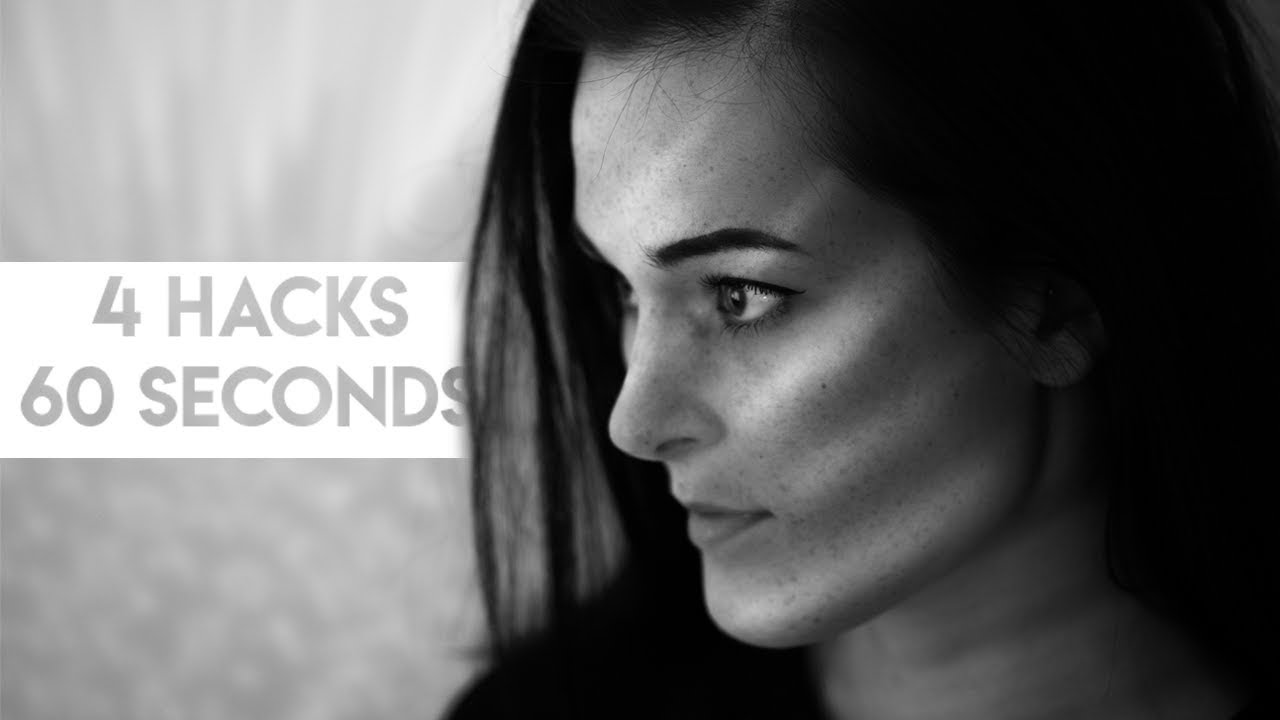 4 CAMERA HACKS IN 60 SECONDS