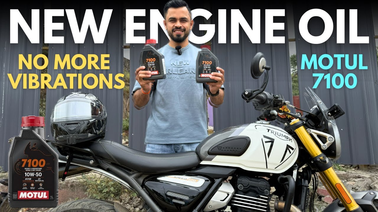 Triumph Speed 400 MY25 | Engine Oil+Oil Filter Change  | Heating & Vibration Test