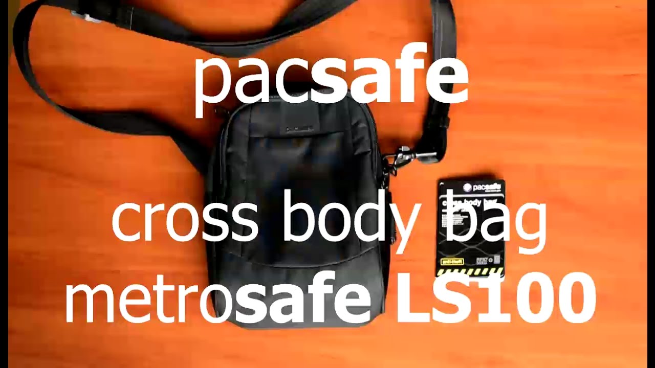 Обзор анти-вор сумки pacsafe LS100