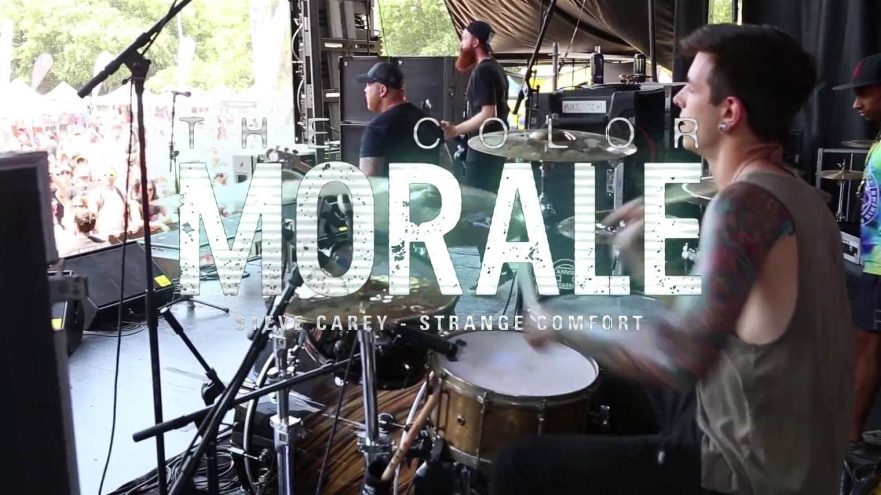 The Color Morale - Strange Comfort [Steve Carey] Drum Video Live [HD]