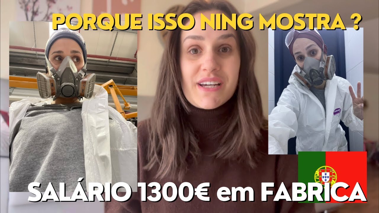 SALÁRIO DE 1300€ numa FÁBRICA em PORTUGAL 🇵🇹, existe crescimento de carreira ?